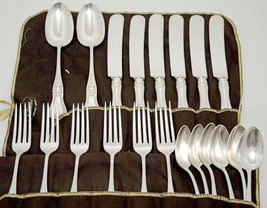 E.H.H. Smith Silver Co. Marie Antoinette 1900s Silverplate 20-pc Flatware Set - £186.12 GBP