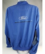 Vintage Ford Motorsport Windbreaker Jacket Distressed Denim Patches Men&#39;... - £37.20 GBP
