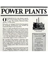 Combustion Engineering Power Plant 1928 Advertisement Industrial Edison ... - €25,73 EUR