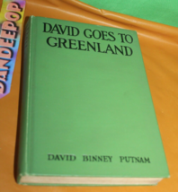 Antique Book David Goes To Greenland David Binney Putnam 1926 - £15.81 GBP