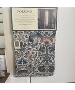 Morris &amp; Co LODDEN Scrolling Flower Back Tab Top  Window Curtain 96” Set... - $2,168.28 MXN