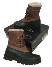 NEW Polo Ralph Lauren Landen Duck Boots!  8  Shearling Cuff   Rubber &amp; L... - £94.26 GBP