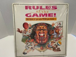 Rules Of The Game: For Those Of You Who Think You Know Sports Trivia (1995) - $6.44