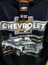 New Chevy 73 Camo Flag Flag T Shirt Powered By Chevrolet - £19.90 GBP+