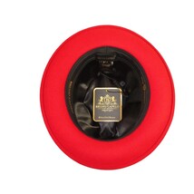 Men Bruno Capelo Hat Australian Wool soft Crushable Fedora Giovani Un105 Red image 3