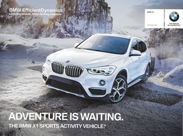 2016 BMW X1 sales brochure catalog folder 16 US - £6.28 GBP