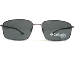 Columbia Sonnenbrille C107S 070 PINE NEEDLE Grau Rechteckig Rahmen W Obj... - $46.39