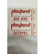 1960s SAN FRANCISCO PLAYLAND-AT-THE-BEACH~VINTAGE MAD MINE &amp; OCTOPUS RID... - €4,35 EUR