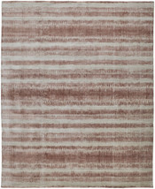 12' X 15' Tan Ivory And Pink Abstract Hand Woven Area Rug - €2.692,00 EUR