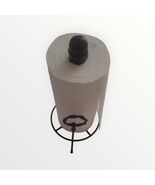 Vintage Paper Towel Holder Metal Black - $16.00