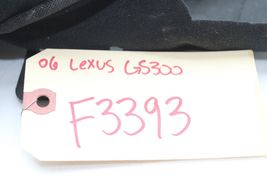 2006 LEXUS GS300 Front Left Driver Side Lower Seat Cushion Cover F3393 image 12