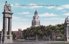 Denver Colorado CO Sullivan Gateway City Park East High Postcard D60 - $2.99