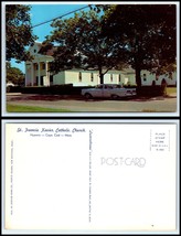 MASSACHUSETTS Postcard - Hyannis, St. Francis Xavier Catholic Church Q43 - £2.31 GBP