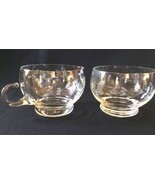Vintage  Dainty Princess House Etched HERITAGE Open Sugar &amp; Creamer~RETIRED - $188.77 MXN