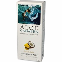 Aloe Cadabra Organic Personal Lubricant Pina Colada Aloe Lube 2.5 Oz - £15.65 GBP