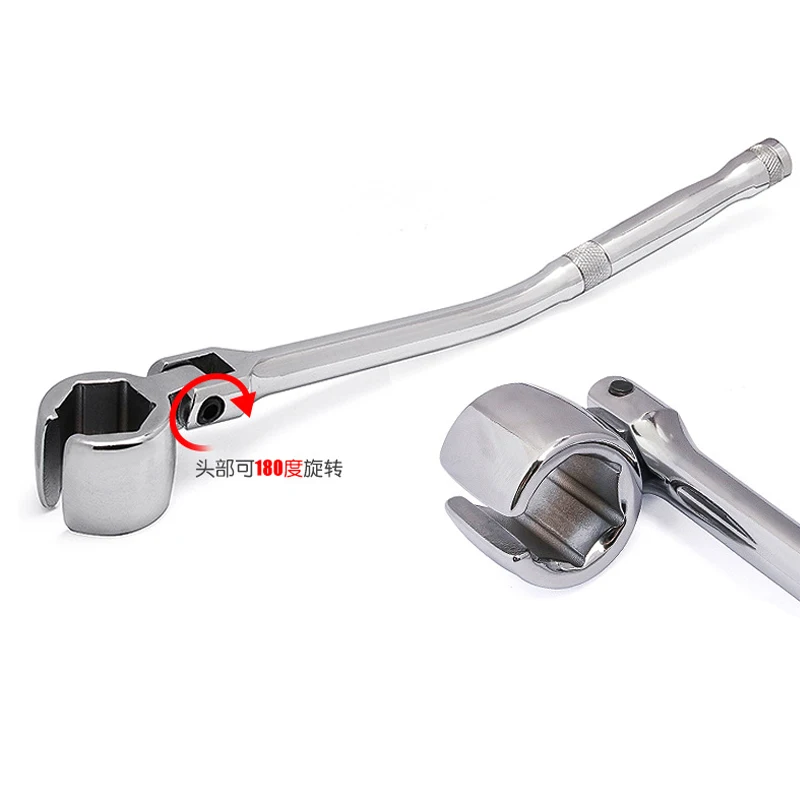 Universal 22mm 7/8 Inch O2 Oxygen Sensor Flex Head Wrench Removal Tool - Autom - £21.80 GBP
