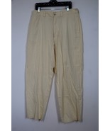 Vtg 90s Polo Ralph Lauren 36x31 Yellow Lightweight Cotton Chino Pants - £19.29 GBP