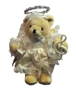 Aunt Cozy&#39;s Angelic Teddy Bear Plush 12&quot; w/ Tags - $14.85