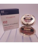 Clarins 4 Eyeshadows Intense Long Lasting  02 ROSEWOOD GRADATION - $293.82 MXN