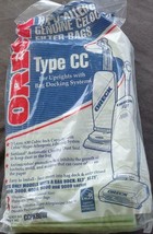 Partial Package of Oreck Type CC Vacuum Cleaner Bags - NEW - IN ORIGINAL... - $19.79