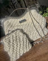 Bag/Handmade Bag/Hand Woven Bag/Crochet Bag/Knitted Bag/White Bag/Black Bag/Desi - £95.09 GBP