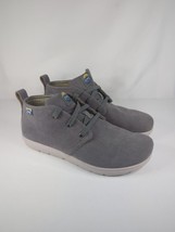 Lems Mens Size 9.5 Women 11.5 Chukka Corduroy Boots Gray Ankle Comfort Shoes - £46.46 GBP