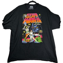 Star Wars Men&#39;s Star Duel Graphic Tee Mens 2XL Short Sleeves Black Mad E... - $337.42 MXN