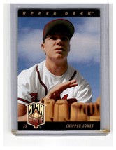 1993 Upper Deck Baseball #24 Chipper Jones Atlanta Braves Star Rookie Card - £1.56 GBP