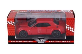 2018 Dodge Challenger SRT Hellcat Widebody 1/24 Scale Diecast Model RED ... - $34.64