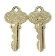 Vintage 2 Russwin Russell Erwin Co Keys - £10.19 GBP