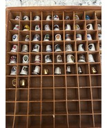 62 Thimbles  Bundle JobLot Holiday Brands Animals Collection Cottage Cor... - $64.94 CAD