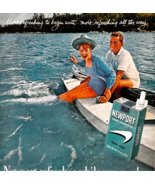 1962 Newport Cigarettes Advertisement Nautical Tobacco Vintage Smoking D... - $464.13 MXN