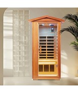 Khaya Wood One-Person Sauna - Far Infrared - $3,056.99