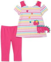 Kids Headquarters Baby Girls 2-Pc. Top and Leggings Set - $16.00