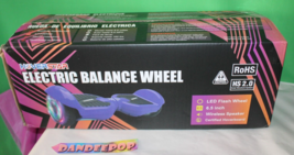 Hoverstar Electric Balance Wheel With Wireless Speaker LED Lights Certified - $118.79