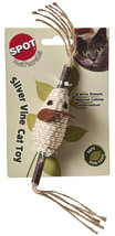 [Pack of 4] Spot Silver Vine Cord and Stick Cat Toy Assorted Styles 1 count - £25.35 GBP