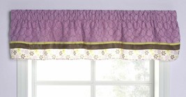 Carter&#39;s Elephant Patches Window Valance Nursery Girl&#39;s - £12.63 GBP