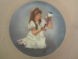 CLARA AND NUTCRACKER collector plate SHELL FISHER Nutcracker Ballet #1 - £18.79 GBP