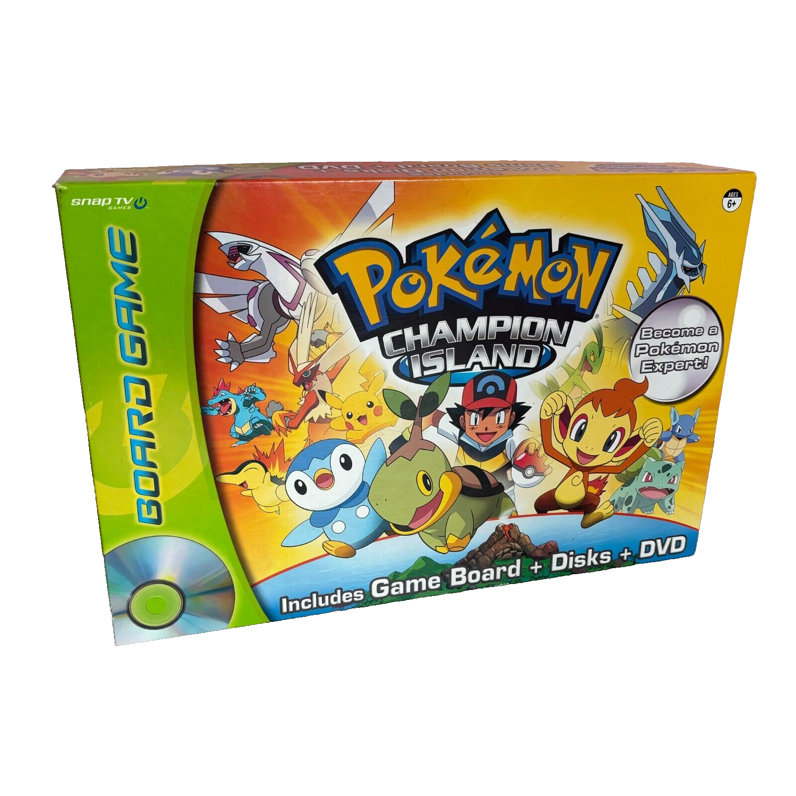 Pokemon Champion Island Board Game With DVD - 100% Complete - 2007 Snap ... - $28.00
