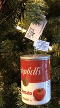 Ruz Campbells Tomato Soup Can Christmas Ornament - £11.47 GBP