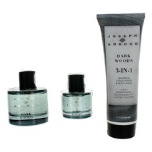 Dark Woods by Joseph Abboud, 3 Piece Gift Set for Men - $89.49