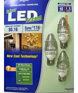 Lights Of America LED 3 Pack 1.5 Watt - $15.94