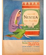 INSTANT NESTEA Print Ad - Far East Ceylon Crystal Tea - Retro Decor-Vint... - $183.23 MXN