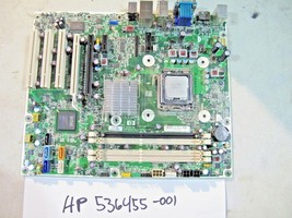 HP Motherboard 536455-001 with Core 2 QUAD 2.66GHz - £18.37 GBP