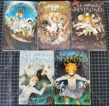 The Promised Neverland 1 2 3 4 5 Kaiu Shirai and Posuka Demizu English m... - £19.13 GBP