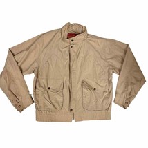 VTG Winning Edge London Fog Tan Jacket 44 Reg/ Chore Jacket Sportswear  ... - $34.75