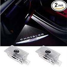 2x Led Light Door Projector Welcome Logo Emblem Kit For Chrysler - £18.51 GBP