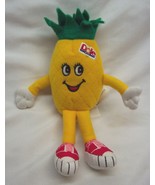 VINTAGE 1999 Dole PANYA THE PINEAPPLE CHARACTER 7&quot; Plush Stuffed Animal Toy - $282.14 MXN