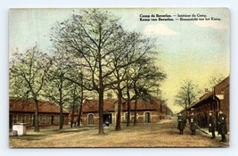 WWI Camp Bourg-Léopold Beverloo camp Interior Belgium UNP DB Postcard M2 - £4.04 GBP