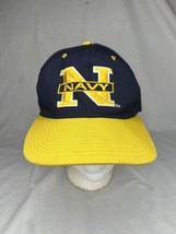 Vintage Naval Navy Academy University Headmaster SnapBack Hat - £15.76 GBP